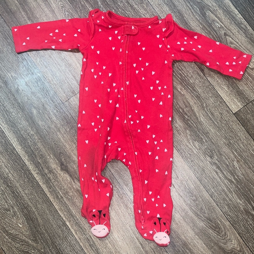 Red Love Bug One Piece